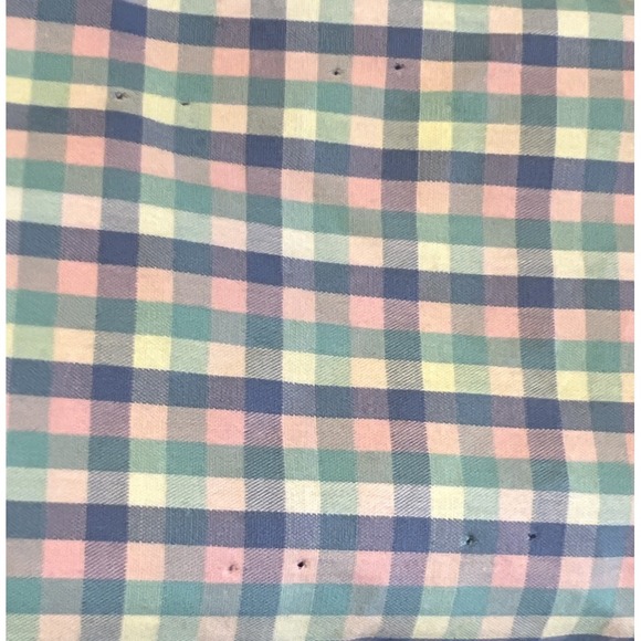 Saddlebred Men's Multicolor Spring Pastel Checks Sports Coat Blazer Size 42L - Picture 6 of 8